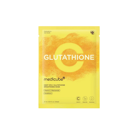 medicube Deep Vita C Glutathione Brightening Mask(27g*1ea)