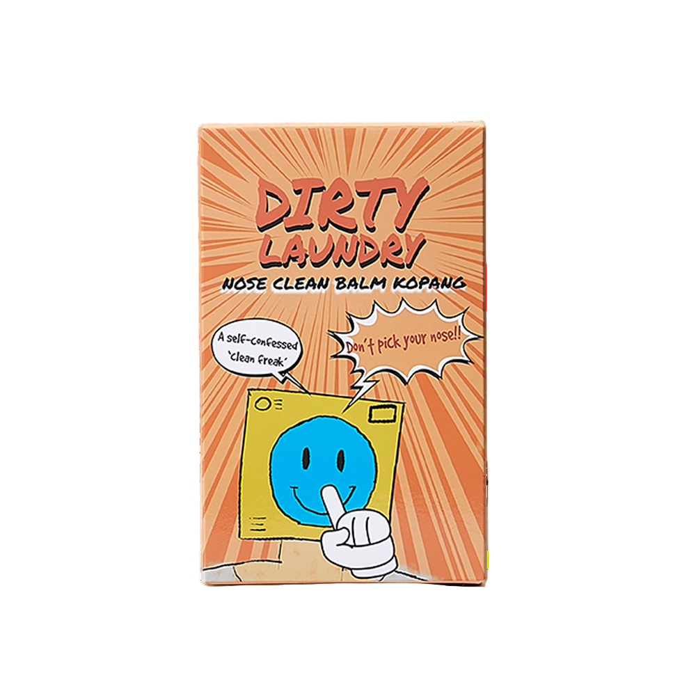 DIRTY LAUNDRY Nose Clean Kopang Balm Nasal Swab for Dry Nose (3ml x 5 pouches in 1 box)
