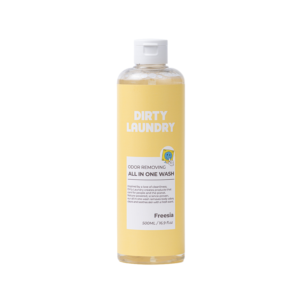 DIRTY LAUNDRY  All-in-One Freesia Body Wash 500ml