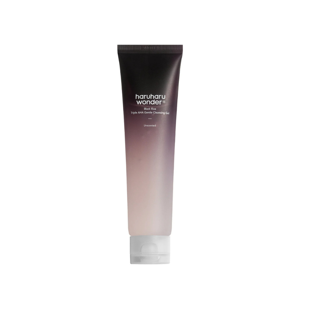 haruharu wonder Black Rice Triple Aha Gentle Cleansing Gel 100ml